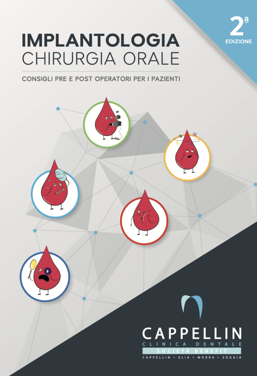 Vuoi approfondire? Richiedi gratis il libro “Implantologia e Chirurgia Orale: consigli pre e post operatori per i pazienti”